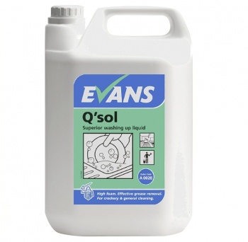 Evans Q'Sol Washing Up Liquid